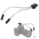 Luz de braço macro LED JJC de 10 polegadas de comprimento para montagem em sapatos 5600K