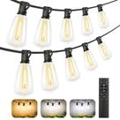Luz de Cadena Exterior Brightever 3 Colores Regulable 30m con Control Remoto