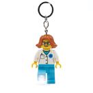 Luz de chaveiro LEGO Classic Doctor 7,6 cm com luzes LED KE185