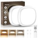 Luz de chuveiro Tedmos IP54 à prova d'água, pacote com 2 unidades de 12000mAh