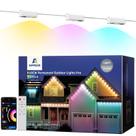 Luz de corda APPECK C5106-B 100 pés 72 LEDs RGBCW à prova d'água