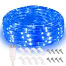Luz de corda Areful 10m azul LED impermeável ao ar livre Luz de corda Areful 10m azul LED impermeável ao ar livre