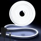 Luz de corda de néon LED InextStation branca 5m à prova d'água 12V