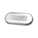 Luz de Cortesia 12V LED Verde em Inox P/ Barcos e Lanchas