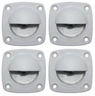 Luz De Cortesia de Led 12v Lancha Barco Uso Náutico Kit 4 Luz De Cortesia de Led 12v Lancha Barco Uso Náutico Kit 4