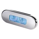 Luz de Cortesia LED Hella Marine de Sobrepor, Oblonga, Azul Luz de Cortesia LED Hella Marine de Sobrepor, Oblonga, Azul