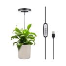 Luz De Cultivo LED Ajustável Em Altura, Lâmpada De Crescimento De Plantas De Espectro Completo Com