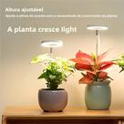 Luz De Cultivo LED Com Altura Ajustável, Espectro Completo, Lâmpada Para Plantas Hidropônicas