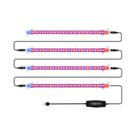 Luz De Cultivo LED De Espectro Completo 5V USB Com Temporizador E Intensidade Regulável 4/8/12 Horas