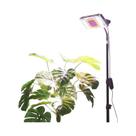 Luz De Cultivo LED De Espectro Completo Com Dimmer, Timer Ajustável E Suporte Tripé Para Plantas De