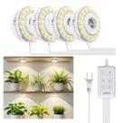 Luz de cultivo SANSI 20W de 4 cabeças com espectro completo e timer LED
