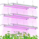 Luz de Cultivo TYAGMAM 2 ft T8 150W Espectro Completo, Kit com 6 Unidades