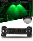 Luz de cúpula UTV SUNPIE LED recarregável sem fio verde/branco