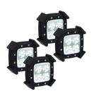 Luz de disco LED NINJAMO Rugged Magnetic 50 lúmens, 4 peças