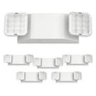 Luz de emergência FREELICHT LED, pacote com 6 unidades com bateria de reserva UL 924