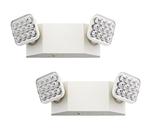 Luz de emergência Lithonia Lighting EU2C CP2 120/277V, pacote com 2 unidades