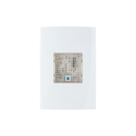Luz De Emergência Margirius Clean-sleek 3 Leds Standard Com Placa 4x2 Branco