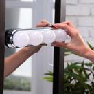 Luz De Espelho Camarim Led 4 Lampadas Portátil Maquiagem