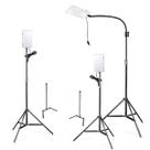 Luz de Estúdio - Iluminadores led + Tripés de iluminação Luz de Estúdio - Iluminadores led + Tripés de iluminação