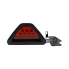 Luz De Freio Triangular LED Universal Para Motocicleta Vermelha 12V, Lanterna Traseira, Acessórios