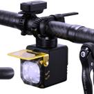 Luz de iluminaçao e sinalização dianteira para bicicleta