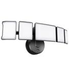 Luz de inundação Olafus 100W 10000LM LED IP65 impermeável preta Luz de inundação Olafus 100W 10000LM LED IP65 impermeável preta