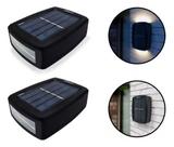 Luz De Led Forte Solar Decorativa Area Externa Meia Lua 2un