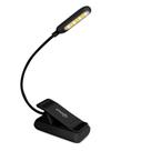 Luz de Leitura VAVOFO Recarregável com 7 LEDs e 9 Temperaturas de Cor (Preta)