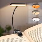 Luz de livro recarregável Gritin com 19 LED e 3 temperaturas de cor Luz de livro recarregável Gritin com 19 LED e 3 temperaturas de cor