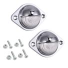 Luz de matrícula Justech 3LED impermeável 12V 24V 2PCS