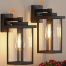 Luz de montagem em parede externa WITH Dusk to Dawn Waterproof