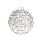 Luz de Natal Bola Vazada 30 Cm C/ 100 Leds Brancos Bivolt Ip44 Uso Externo