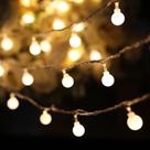 Luz de Natal Cordão 10 Lâmpadas Incandescentes 100 LEDS Warm Fio Arame Bivolt 4,0 Mts Luz de Natal Cordão 10 Lâmpadas Incandescentes 100 LEDS Warm Fio Arame Bivolt 4,0 Mts