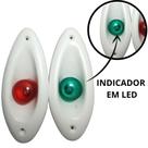 Luz de navegação bombordo boreste olho de tubarão ( par)