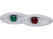 Luz de Navegação Proa Bombordo Boreste Olho de Tubarão Led 12v