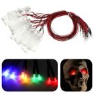 Luz de olhos LED brilhante para máscara, fantasia de Halloween Xuhal