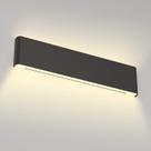Luz de parede Aipsun 24 polegadas 20W preta LED branca quente 3000K