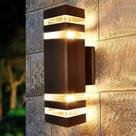 Luz de parede externa Aultink Square Up/Down E26 Waterproof