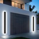 Luz de parede externa Levxhotty 31" regulável à prova d'água IP65 Luz de parede externa Levxhotty 31" regulável à prova d'água IP65