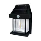 Luz De Parede LED Solar Com Sensor De Movimento À Prova d'Água Para Pátio Externo, Deck, Varanda,