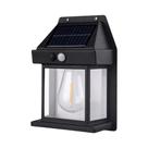 Luz De Parede LED Solar Com Sensor De Movimento À Prova d'Água Para Pátio Externo, Deck, Varanda,