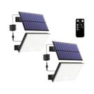 Luz De Parede Solar Com Sensor De Movimento 400LED À Prova d'Água 3 Modos Economia De Energia Luz De