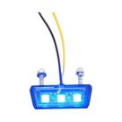 Luz De Placa De Licença LED À Prova d'Água 12V Para Motocicleta, Luz Traseira