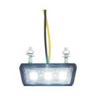 Luz De Placa De Licença LED Mini Universal 12V Para Motocicleta, Luz Traseira Branca, Indicadores De Luz De Placa De Licença LED Mini Universal 12V Para Motocicleta, Luz Traseira Branca, Indicadores De