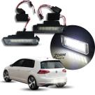 Luz de Placa Led Golf Mk7 2014 a 2017 Branca Com Canceller