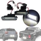 Luz de placa Led Vw Polo Golf Amarok Fusca Passat com Canceller Volkswagen sem erro iluminação branca lâmpada lanterna par