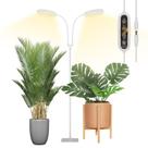 Luz de plantas LED de 2 cabeças Grow Light GLOWRIUM para plantas de interior