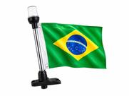 Luz de Popa Mastro Alcançado Com Banderira 22x33cm 12V Barco