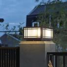 Luz de poste externa SLAWA Modern Waterproof 110V Luz de poste externa SLAWA Modern Waterproof 110V
