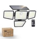 Luz de segurança solar Philips 196 LED com sensor de movimento PIR